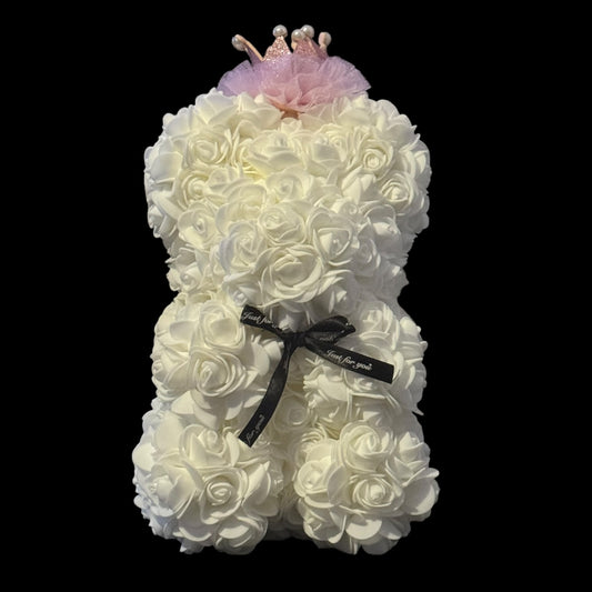 White Princess Rose Bear